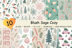 blush christmas pattern, sage christmas paper, cozy holiday paper, pastel winter pattern, blush sage wallpaper, neutral christmas printable, soft holiday background, pastel christmas scrapbook, winter seamless paper, cute christmas pattern, minimalist hol
