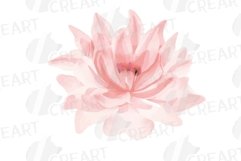 Blush watercolor floral wedding rose and greenery design. Product Image 10