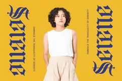 Bluster Elation - Stylish Blackletter Font Product Image 2