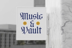 Bluster Elation - Stylish Blackletter Font Product Image 4