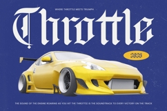 Bluster Elation - Stylish Blackletter Font Product Image 12