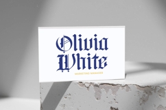 Bluster Elation - Stylish Blackletter Font Product Image 16