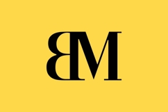 BM Logo Design Product Image 1