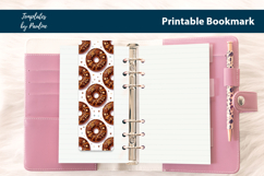Donut Library Bookmarks Printable, Cute Reading Bookmark Product Image 3