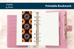 Halloween Party Favors Donut Bookmark Printable Product Image 3