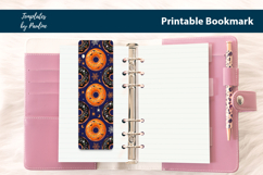 Halloween Cute Kids Reading Bookmark Printable Product Image 2