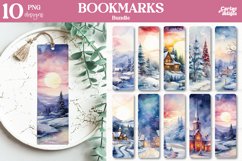 Bookmarks Sublimation Bundle | Mega Christmas Bookmarks Product Image 7