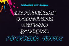Blaze Marker | 3D Break Layered Graffiti Webfont for Urban Product Image 3