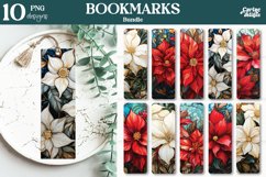 Bookmarks Sublimation Bundle | Mega Christmas Bookmarks Product Image 2