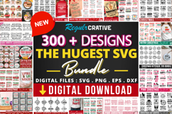 The Hugest SVG Bundle,big SVG Bundle,SVG Bundle,SVG Designs Product Image 1
