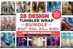 Tumbler Wrap PNG Mega Bundle,Tumbler Big Bundle Product Image 1