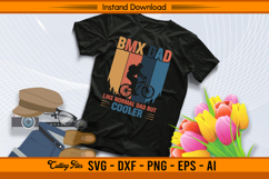 BMX Dad Like Normal Dad But Cooler SVG Design Product Image 2