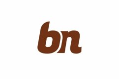 BN logo design vector template Product Image 1