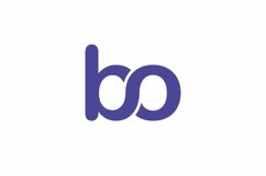 BO logo design vector template Product Image 1