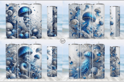 Ocean Tumbler Sublimation, 20 oz Tumbler Wrap Product Image 2