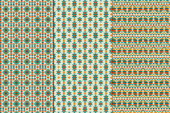 Orange Blue Southwestern Seamless Patterns Product Image 4