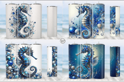 Ocean Tumbler Sublimation, 20 oz Tumbler Wrap Product Image 2