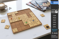 Board Game Labyrinth Laser Cut Bundle | Maze Game | Puzzle Product Image 5