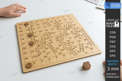 Board Games Laser Cut Bundle | Snakes and Ladders | CNC File Product Image 3