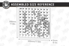 Board Games Laser Cut Bundle | Snakes and Ladders | CNC File Product Image 4