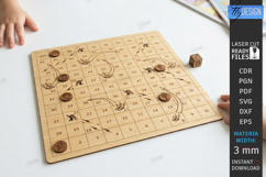 Board Games Laser Cut Bundle | Snakes and Ladders | CNC File Product Image 7