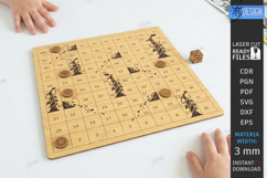 Board Games Laser Cut Bundle | Snakes and Ladders | CNC File Product Image 11
