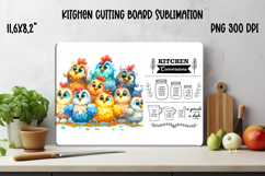 Kitchen conversion chart cutting board | Chicken board Product Image 1
