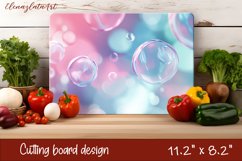 Watercolor Cutting Board. Abstract Kitchen Cutting Board Product Image 1
