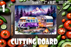 American landscape cutting board design - cutting board desi Product Image 1