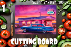 American landscape cutting board design - cutting board desi Product Image 1