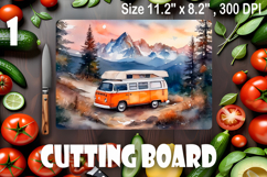 American landscape cutting board design - cutting board desi Product Image 1