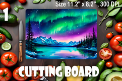 American landscape cutting board design - cutting board desi Product Image 1