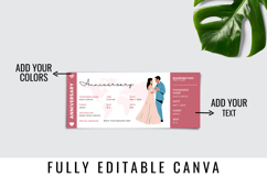 Anniversary Gift Ticket Canva Templates Product Image 6