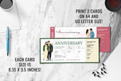 Anniversary Gift Ticket Canva Templates Product Image 4