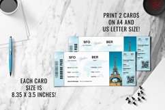 Editable Canva Boarding Pass Template, Canva Designs Product Image 5