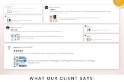 Editable Canva Boarding Pass Template, Canva Designs Product Image 8