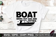 BOAT, Bring Out SVG - Father&#039;s Day Design Product Image 1