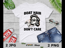 Boat Hair Don&#039;t Care Png, Cruise Png, Summer Png, Boat Png Product Image 3