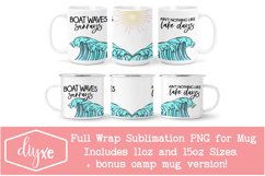 Boat Waves, Sunrays | Lake Sublimation Product Image 1