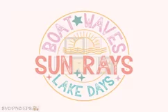 Lake SVG T-shirt Design, Lake PNG Product Image 1