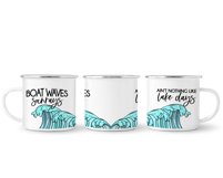 Boat Waves, Sunrays | Lake Sublimation Product Image 2