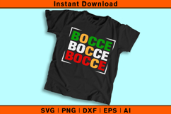 Bocce Bocce Bocce SVG | Italian Flag Colors Bocce Design Product Image 3