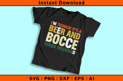 Beer and Bocce SVG PNG DXF EPS AI | Funny Weekend Cut File Product Image 2