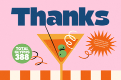 Bocktail - Sans Serif Display Product Image 20