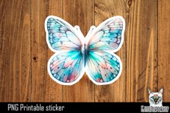 Butterfly Sticker PNG Product Image 1