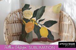 Boho Pillow Cover - Minimalist Landscape Pillow Sublimation Product Image 1