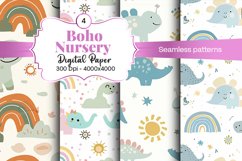 Nursery Boho digital paper Seamless backgrounds Product Image 1