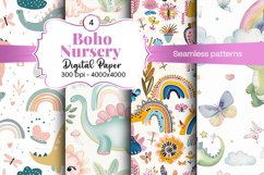 Nursery Boho digital paper Seamless backgrounds Product Image 2