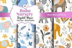 Nursery Boho digital paper Seamless backgrounds Product Image 2