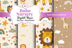Nursery Boho digital paper Seamless backgrounds Product Image 2